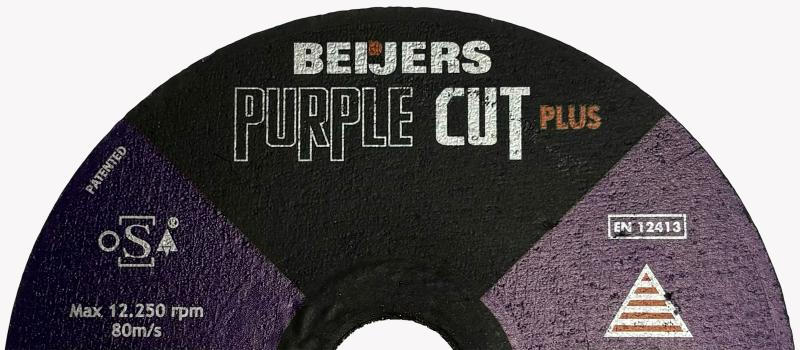 Bild på kapskiva purple cut plus